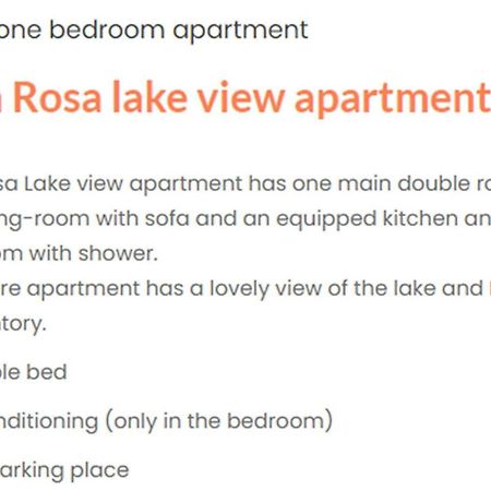 Miralago Apartments Villa Rosa Lake View Bellagio Zewnętrze zdjęcie